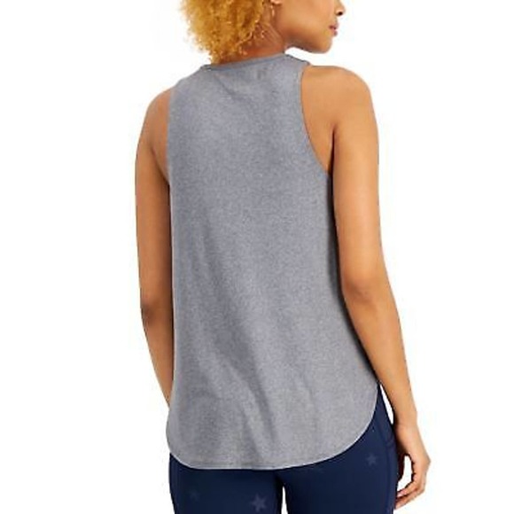 Ideology Women Fit Kit Sleeveless Essentials Sweat Set Tank Top Gray S, $15 NWT - Picture 2 of 4